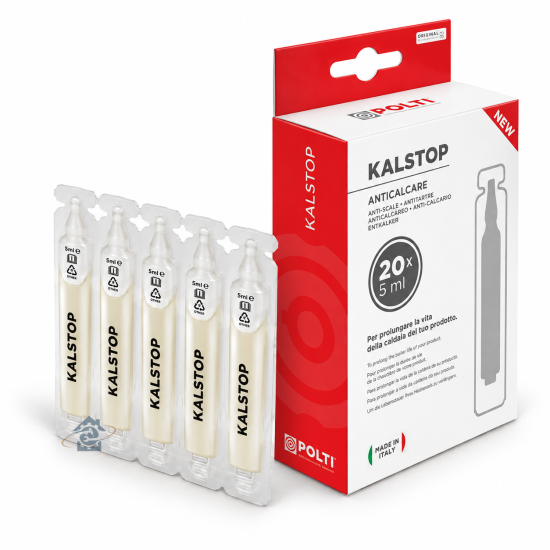Polti - Lot de 20 doses anti-calcaire Kalstop - PAEU0094