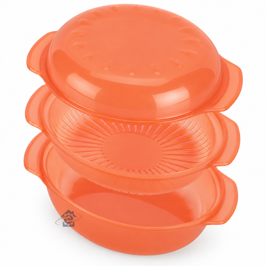 WPRO Plat vapeur rond 1,5L pour micro-ondes - 482000006222