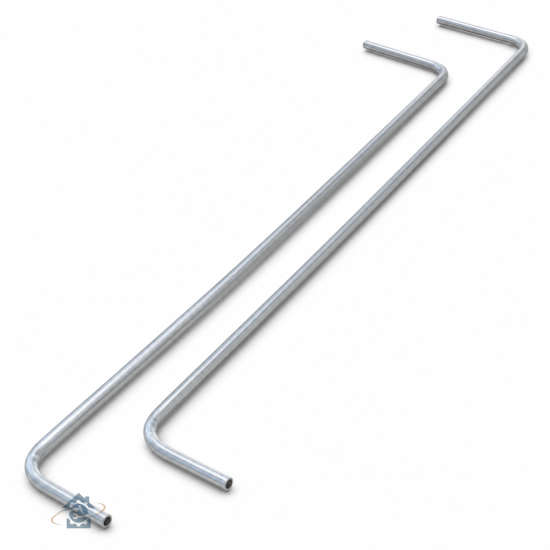 Ressort de torsion de porte (lot de 2) 481249248171, 00750621