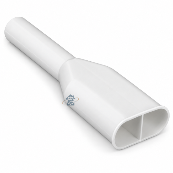 Tube d'évacuation double vidange 484000008439, 484000008835