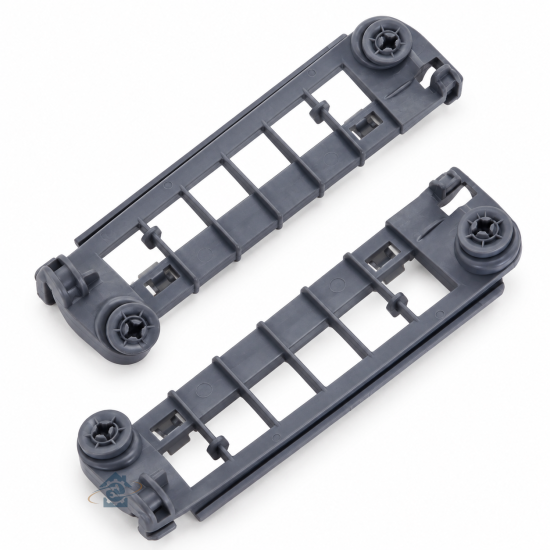 2 Supports panier (gauche et droite) d'origine 00619598, 00645113
