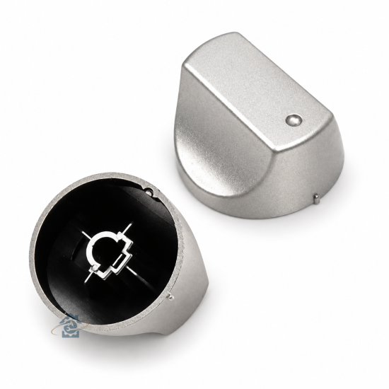 Lot de 2 boutons inox d'origine C00298879