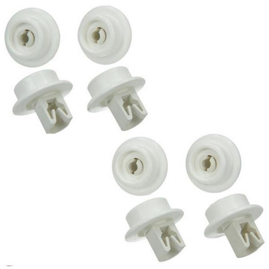 Lot de 8 roulettes panier inférieur 50279059005
