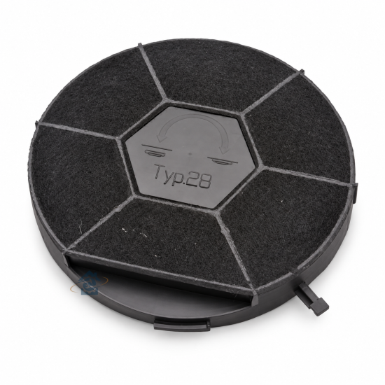 Filtre charbon rond type 28 CHF28/1 (à l'unite) 480181701006, 481281718525