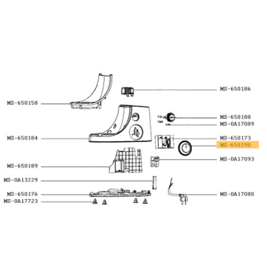 Bouton variateur MS-650190