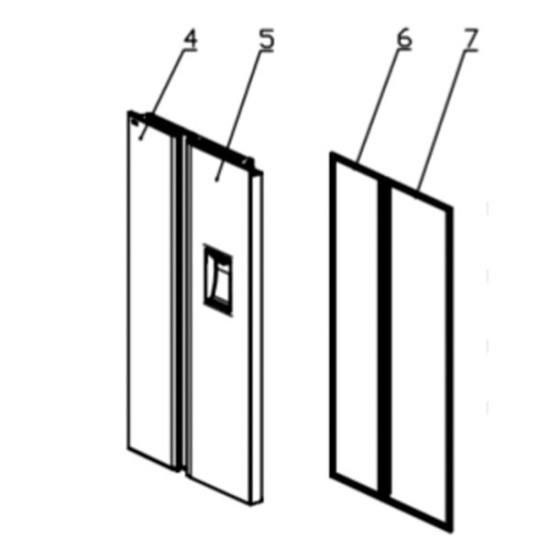 Joint Porte Freezer (repère 6) FR007150
