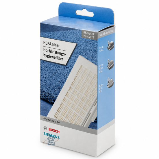 Filtre Hepa BBZ154HF 00577303, 00579496