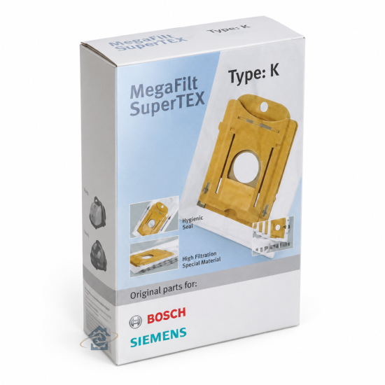 Boite 4 sacs type K micro filtre d'origine 00468265
