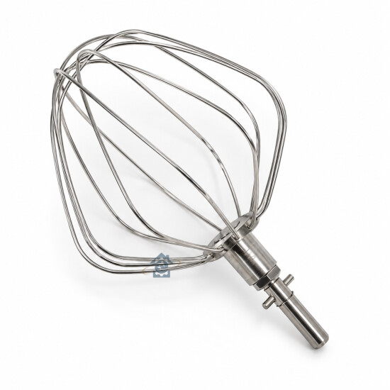 Fouet 6 branches en inox avec circlip pour robots CHEF KW711660, KW717151