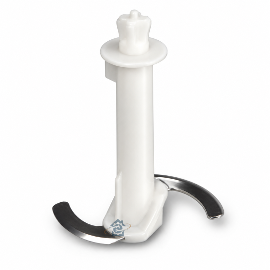 Couteau pour bol hachoir haut. 9,6cm diam. 7,7cm 2 modèles BR67050146, AS00004184