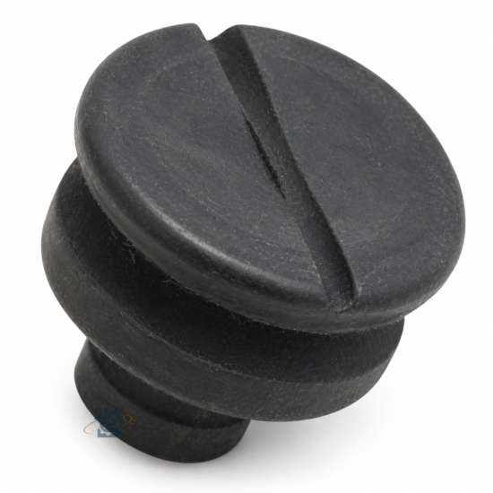 Pied compact noir (lot de 4 pièces) 101939