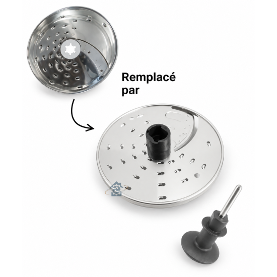 Disque eminceur rapeur 2 mm 17363