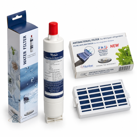 Pack 1 filtre MICROBAN 481248048172 + 1 filtre SBS002 481281729632 SBS002 MICROBAN