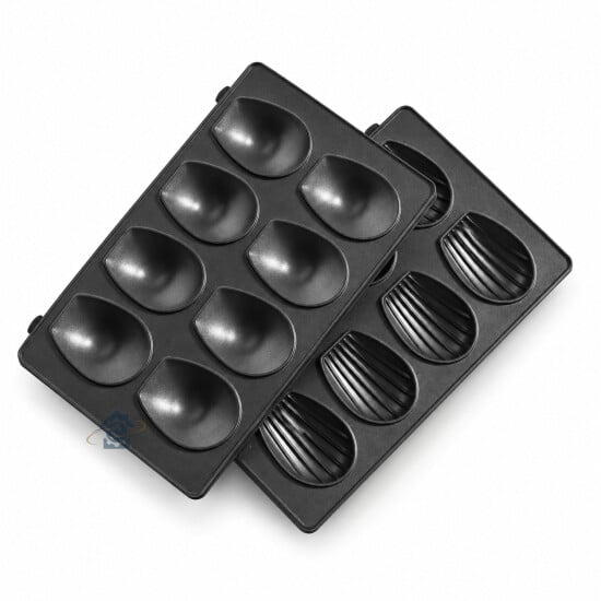 Lot de 2 plaques mini madeleines XA801512