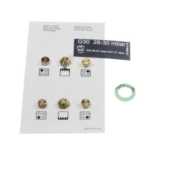 Sachet injecteurs gaz butane 4431910051