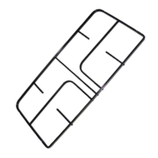 Grille brûleur droite 419100039