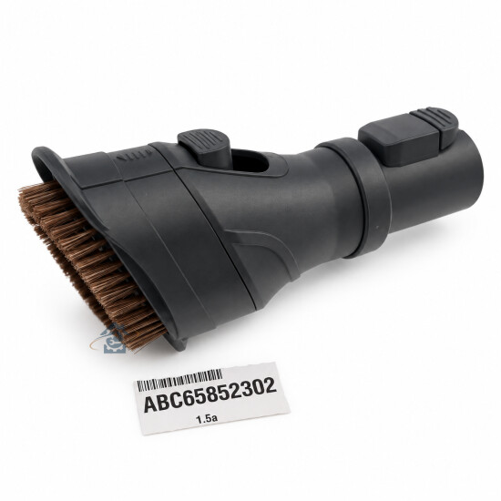 Petite brosse ronde a poils retractable pour meubles (a clip) ABC65852301, ABC65852312