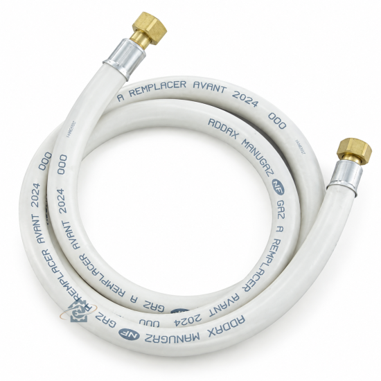 Tuyau de gaz naturel long. 1.50M  garantie 10 ans d'origine NC150EX26