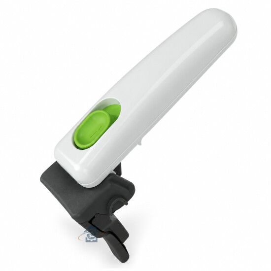 Poignée blanche + bouton vert + vis SS-992252, SS-1530001387