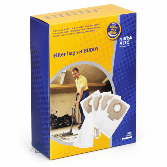 Boite de 4 sacs + 1 filtre à eau BUDDY 302002403