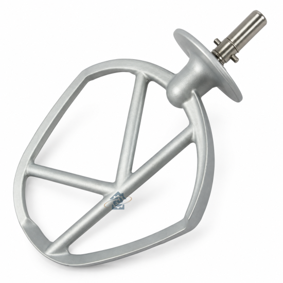 Batteur K en aluminium avec circlip pour robots MAJOR et COOKING CHEF KW714148