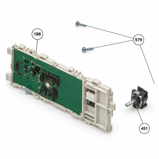 Module de programmation (repère 186) 2822270273