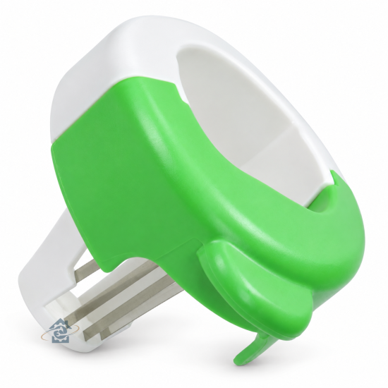 Bague à macédoine vert SS-194004