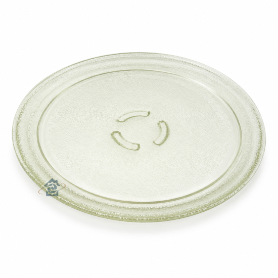 Plateau en verre diam. 28cm 481246678407, C00629086