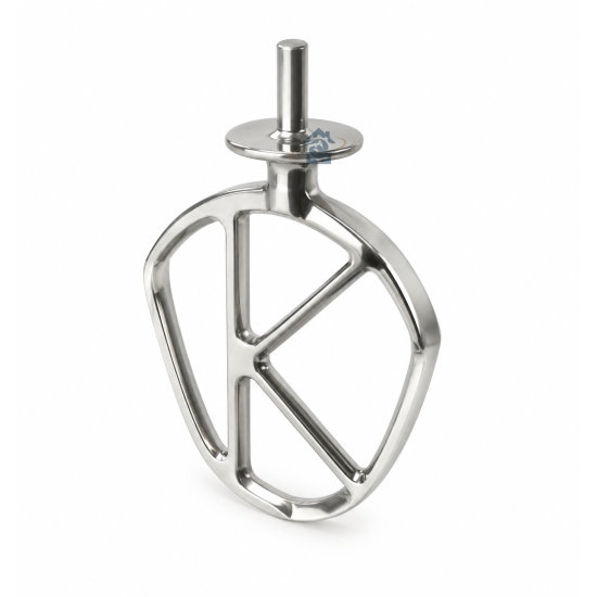 Batteur K en inox  pour robots MAJOR et COOKING CHEF KW712205, KW711977