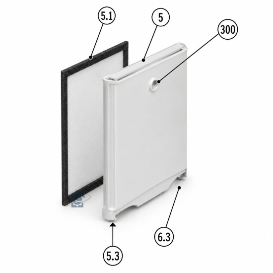 Joint Porte Freezer (repère 5.1) FR005595