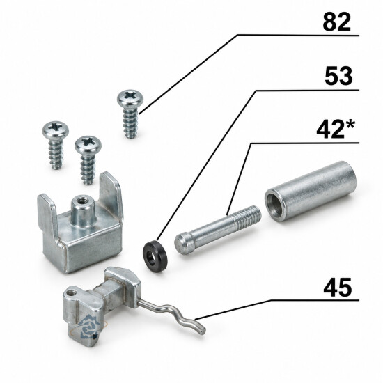 Support valve repère 82 503884