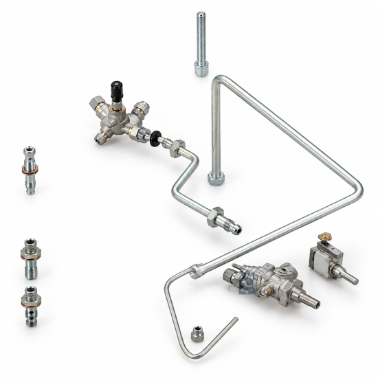 Tuyau de gaz avant (repère 175) 74X2929