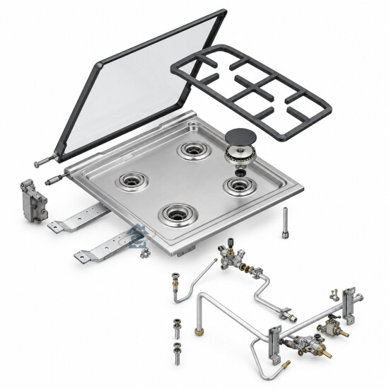 Jeu d'injecteurs gaz butane/ propane (repère 160) 76X6390