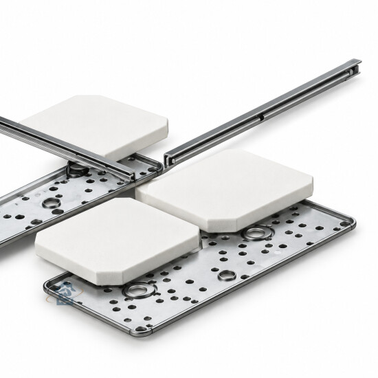 Kit Foyers 180 + 180 Mm Droite (repère 5) CU000053