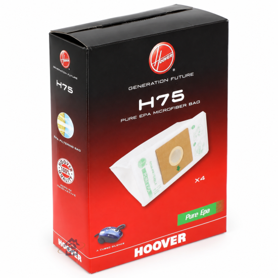 H75 boite de 4 sacs microfibre ACUBE 35601663