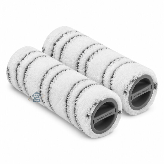 Set gris de brosses-rouleaux en microfibre 20550070