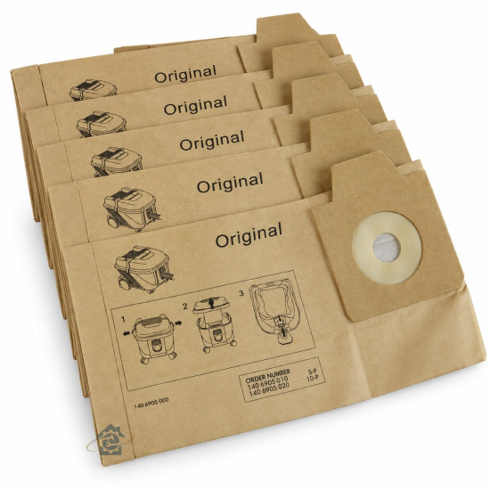 Lot de 10 sacs papier 1406905020