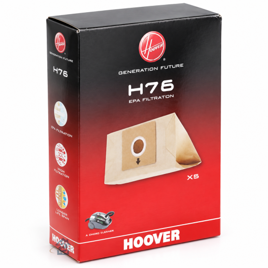 H76 Boite de 5 sacs papier 35601668