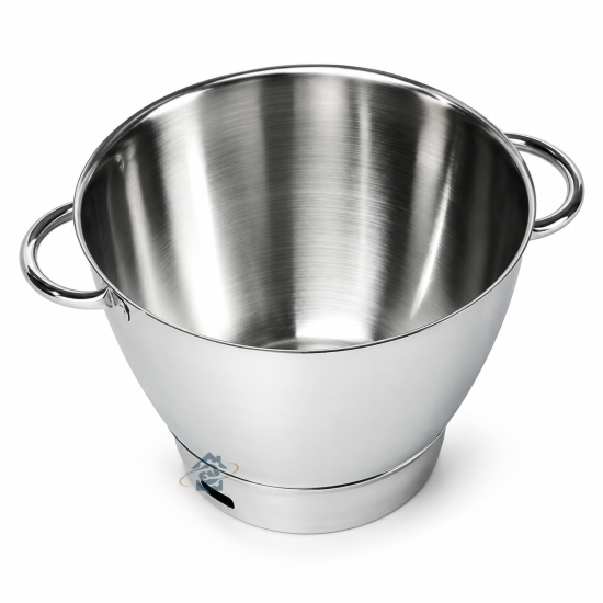 Bol en inox avec poignées pour robots MAJOR et COOKING CHEF AW36386B01