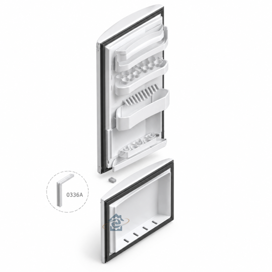 Joint de porte (partie congélateur) repère 0336A 406645