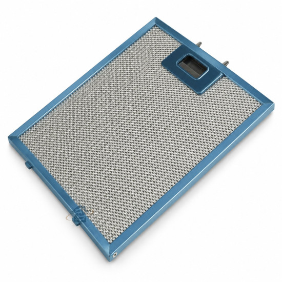 Filtre métallique anti-graisse 318 x 256 mm pour hotte Candy, Rosieres, Hoover - 49019811