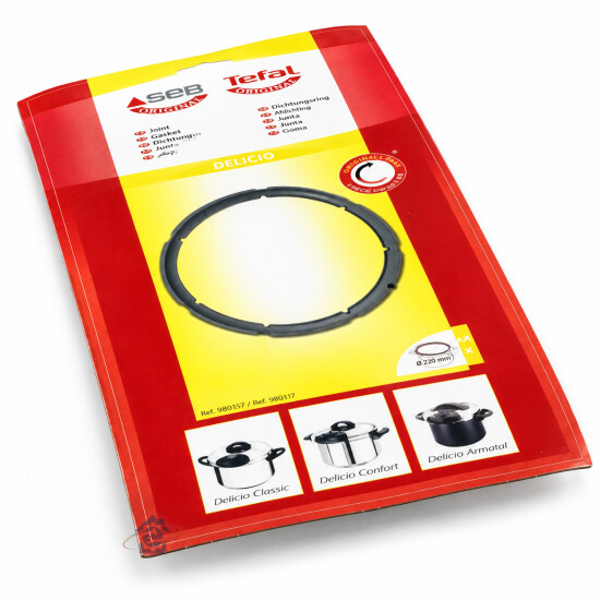 Joint de couvercle SEB Delicio 220 mm (4,5-6 L) - 980157