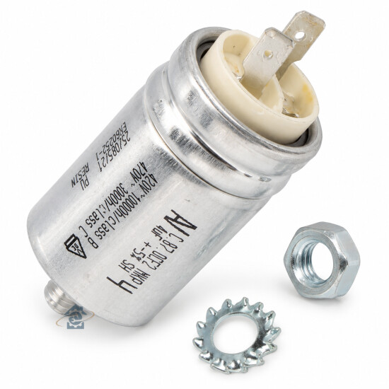 Condensateur 4µF 450V pour lave-vaisselle Beko - 1886790500