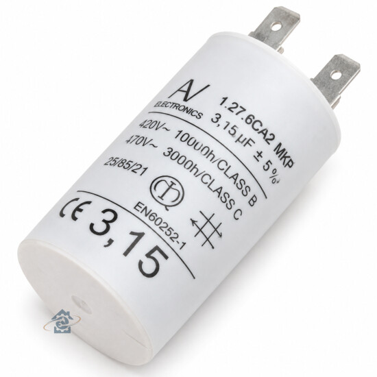 Condensateur 3.15 µF 450V pour hotte Ariston Hotpoint - C00242732