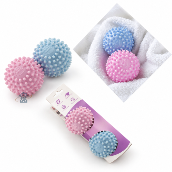 Meliconi Lot de 2 balles anti-froissage 656153