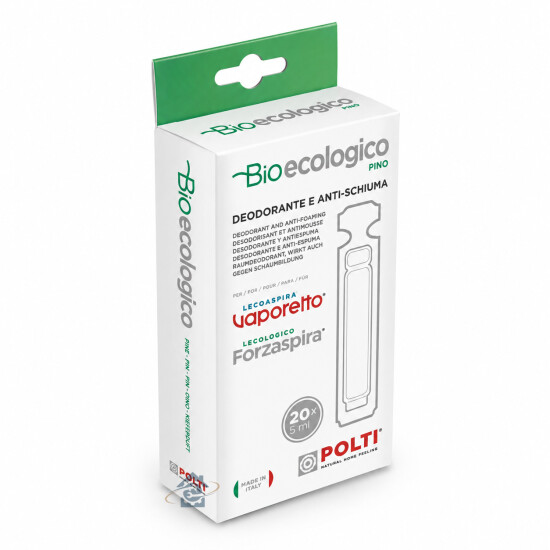 Polti Dosettes anti-mousse et désodorisant Pin Bioecologico PAEU0086 / PAEU0088