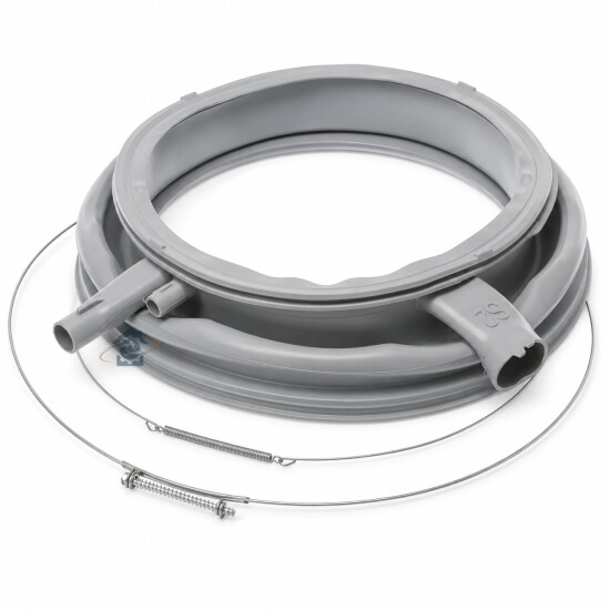 Joint de hublot (manchette) gris Bosch / Siemens / Neff / Gaggenau - 20002385