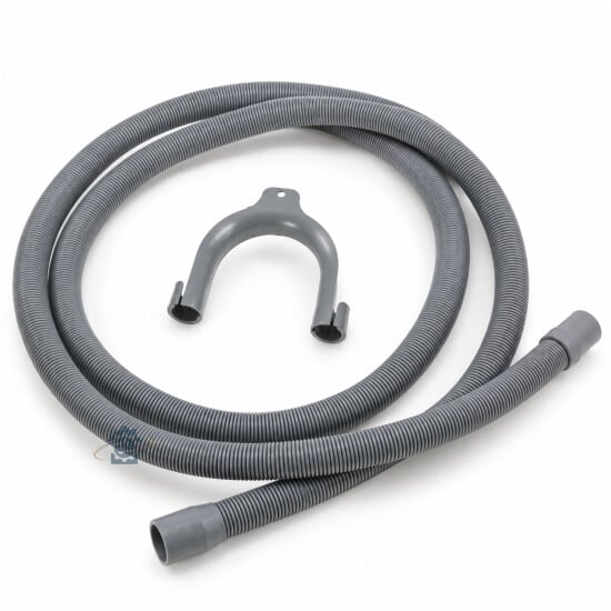 Tuyau d'évacuation universel Whirlpool - Embouts droits 18-22 mm - L. 2500 mm (481953028962)