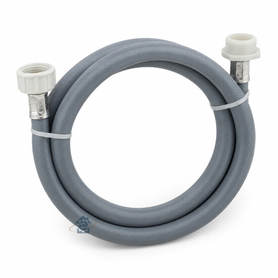 Tuyau d'arrivée d'eau universel 250 mm - Raccords droits 3/4 F x 3/4 M - Lave-linge