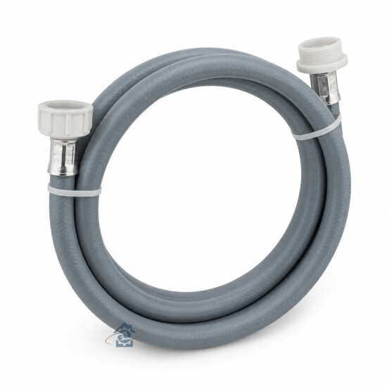 Tuyau d'arrivée d'eau universel raccords droits 3/4 - 2500 mm (sans joints)